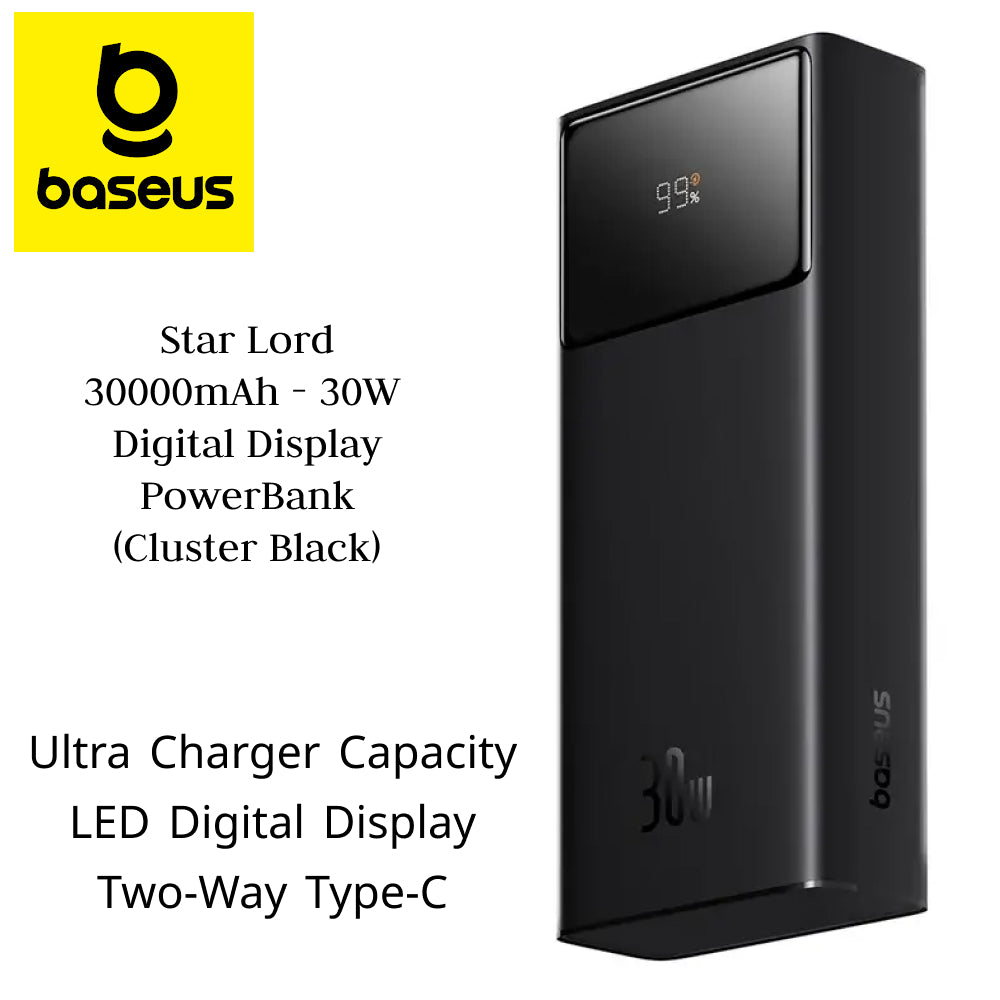 BASEUS Star Lord Digital Display 30000mAh 30W PowerBank