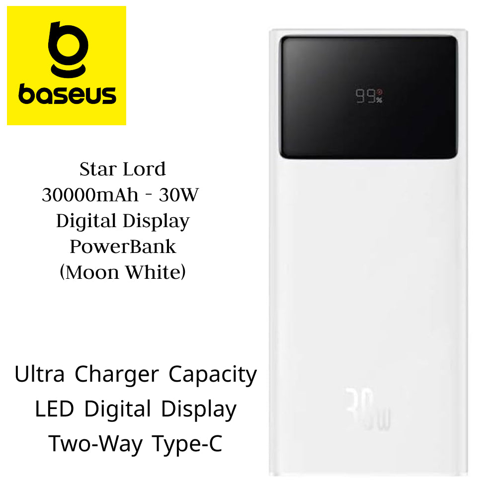 BASEUS Star Lord Digital Display 30000mAh 30W PowerBank