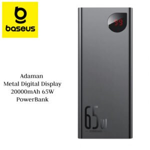 BAESUS adaman 20000mah 65W metal digital display power bank