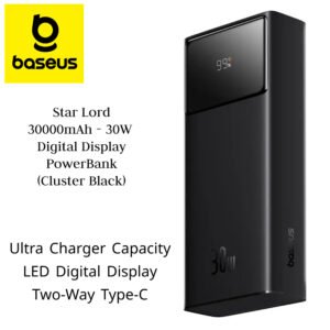 Baesus Starlord Digital Display 30000amh 30w(Black)
